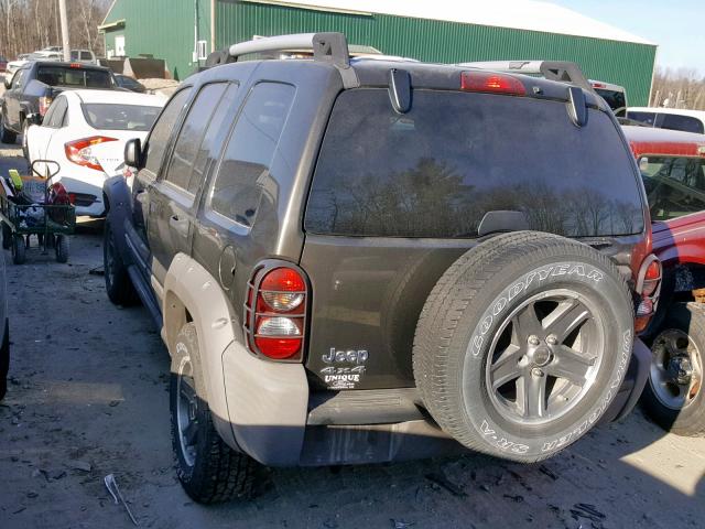 1J4GL38K76W285132 - 2006 JEEP LIBERTY RE GRAY photo 3