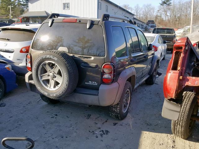 1J4GL38K76W285132 - 2006 JEEP LIBERTY RE GRAY photo 4