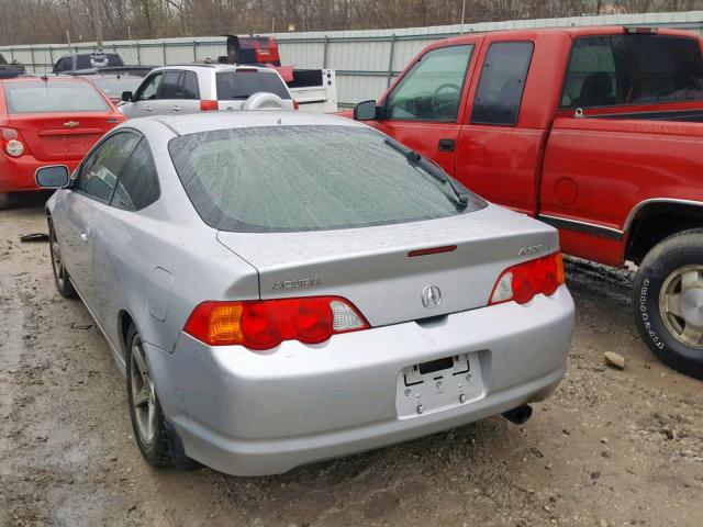 JH4DC53074S015461 - 2004 ACURA RSX TYPE-S SILVER photo 3