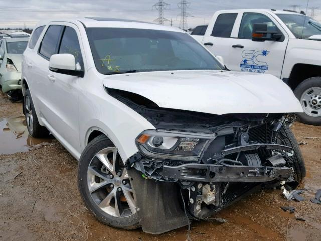 1C4SDJCT1EC971409 - 2014 DODGE DURANGO R/ WHITE photo 1