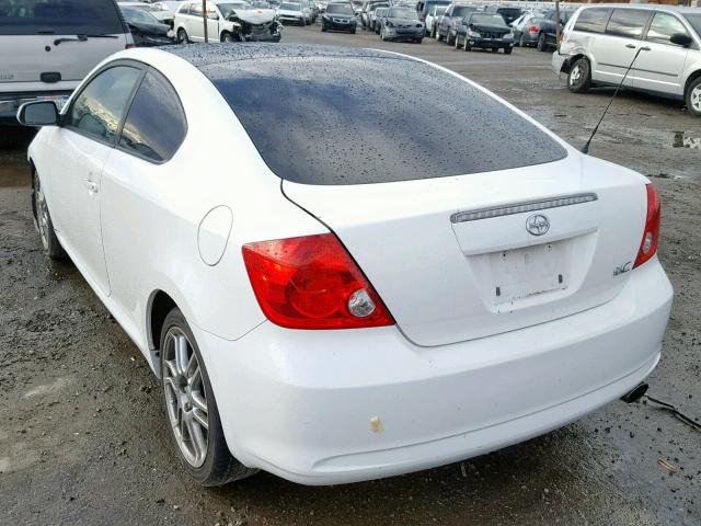 JTKDE177360080794 - 2006 TOYOTA SCION TC 白色 照片 3
