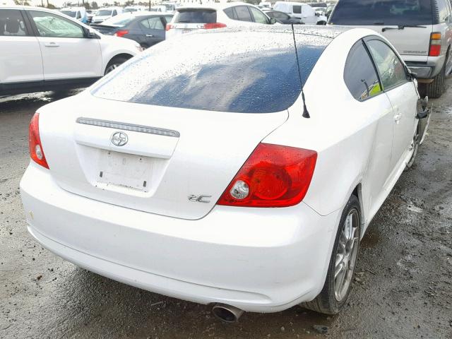 JTKDE177360080794 - 2006 TOYOTA SCION TC 白色 照片 4