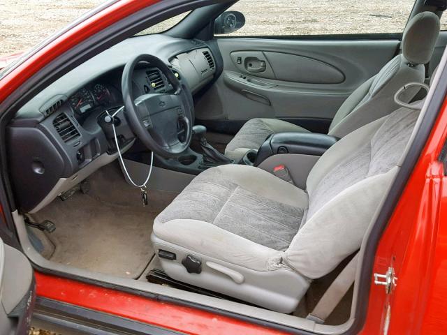 2G1WW12E359185402 - 2005 CHEVROLET MONTE CARL 红色 照片 5