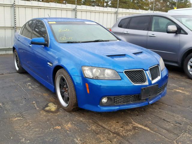 6G2EC57Y79L177637 - 2009 PONTIAC G8 GT BLUE photo 1