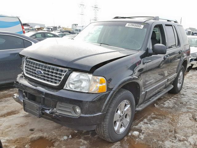 1FMZU75W45UA32611 - 2005 FORD EXPLORER L BLACK photo 2