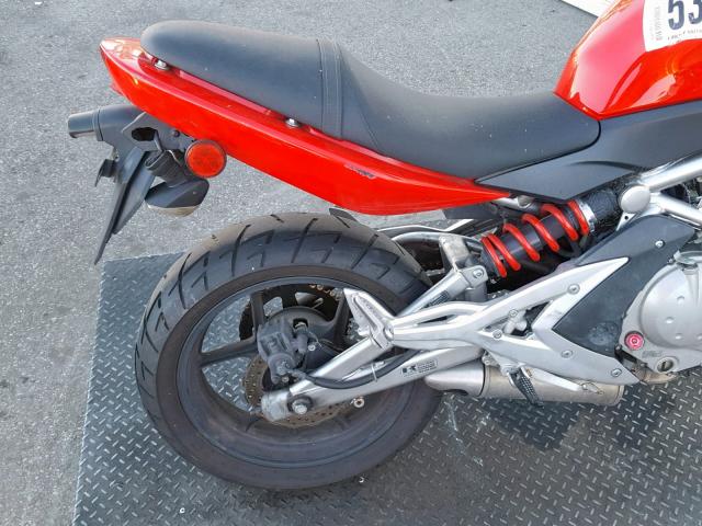 JKAEXEA187A029962 - 2007 KAWASAKI EX650 A Qırmızı foto 6