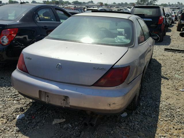 19UYA1258VL015710 - 1997 ACURA 2.2CL Gümüş fotoğraf 4
