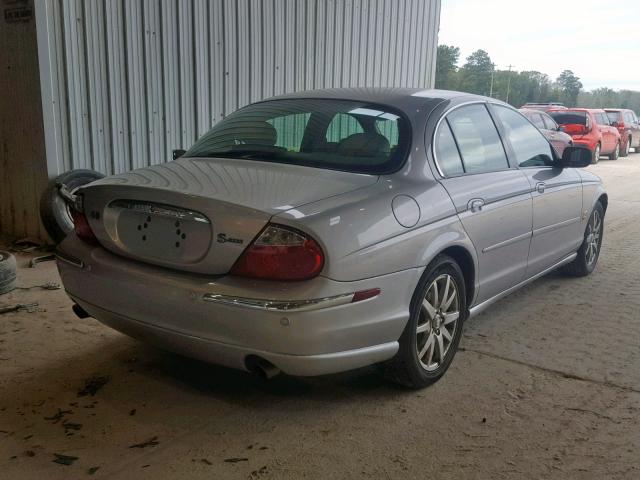 SAJDA01D0YGL39572 - 2000 JAGUAR S-TYPE SILVER photo 4