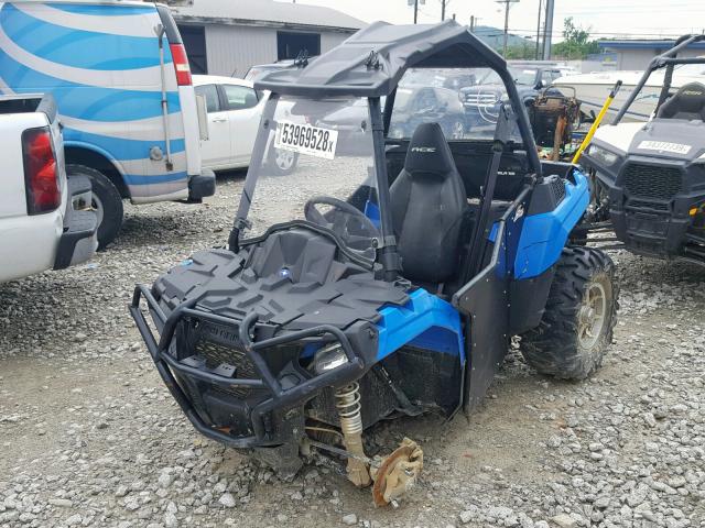 4XADAA573F7140612 - 2015 POLARIS ACE 570 BLUE photo 2