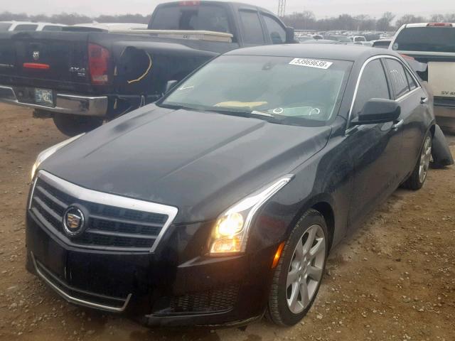 1G6AA5RX8D0125691 - 2013 CADILLAC ATS BLACK photo 2