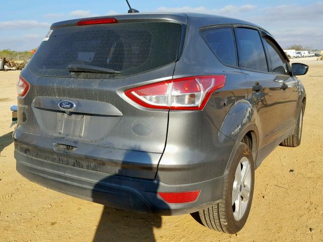 1FMCU0F71EUD16704 - 2014 FORD ESCAPE S GRAY photo 4