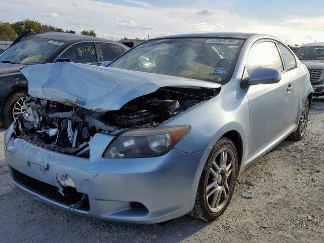 JTKDE177370177155 - 2007 TOYOTA SCION TC ლურჯი ფოტო 2