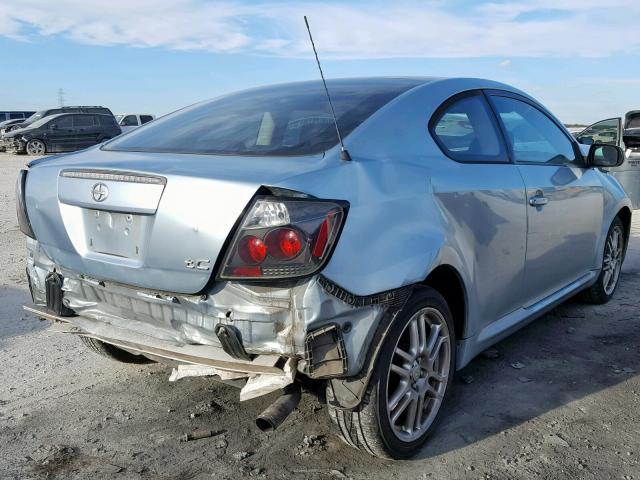 JTKDE177370177155 - 2007 TOYOTA SCION TC ლურჯი ფოტო 4