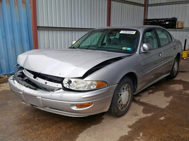 1G4HP54K844137138 - 2004 BUICK LESABRE CU SILVER photo 2