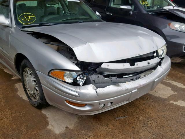 1G4HP54K844137138 - 2004 BUICK LESABRE CU SILVER photo 9