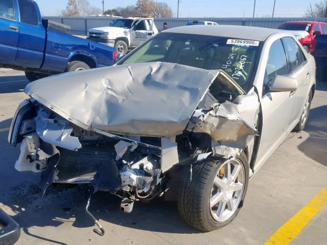 1G6DW677070160852 - 2007 CADILLAC STS TAN photo 2