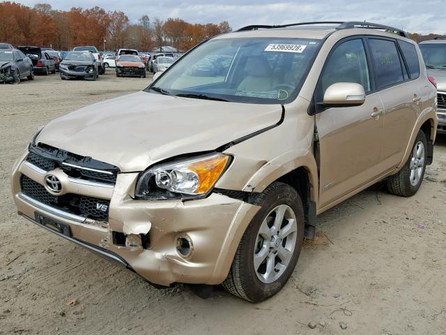 JTMDK4DV6AD014018 - 2010 TOYOTA RAV4 LIMIT GOLD photo 2