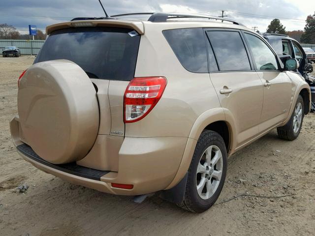 JTMDK4DV6AD014018 - 2010 TOYOTA RAV4 LIMIT GOLD photo 4