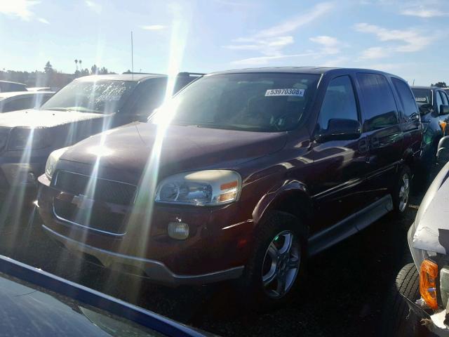 1GBDV13W68D116577 - 2008 CHEVROLET UPLANDER I 勃艮第红 照片 2