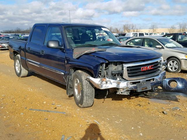 2GTEC13Z571144963 - 2007 GMC NEW SIERRA BLUE photo 1