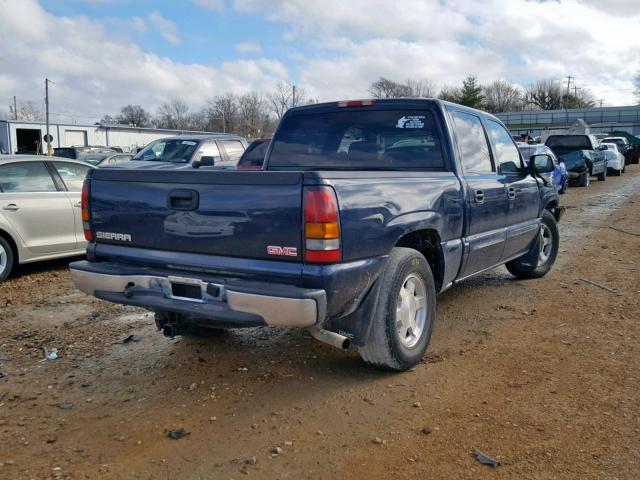 2GTEC13Z571144963 - 2007 GMC NEW SIERRA BLUE photo 4