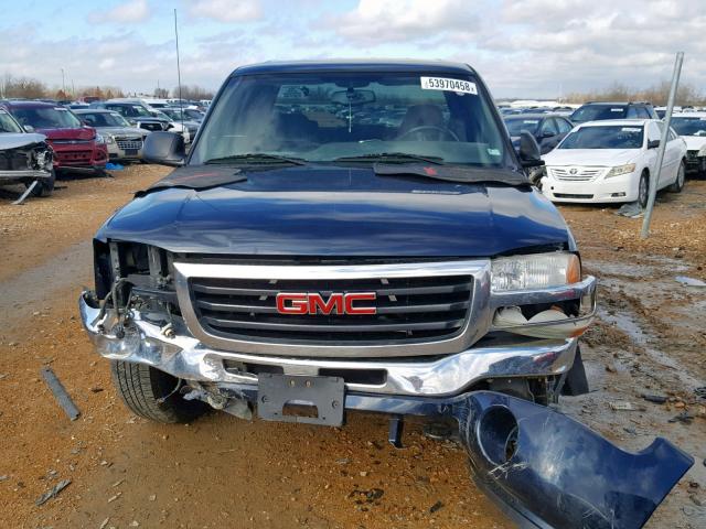 2GTEC13Z571144963 - 2007 GMC NEW SIERRA BLUE photo 7