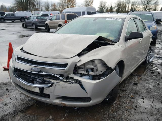 1G1ZA5EU2BF349490 - 2011 CHEVROLET MALIBU LS 米色 照片 2