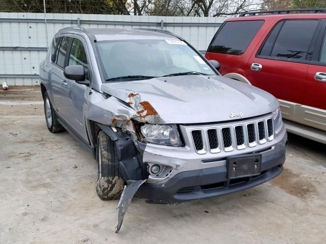 1C4NJCBB3ED741553 - 2014 JEEP COMPASS SP 银色 照片 1