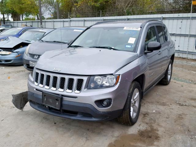 1C4NJCBB3ED741553 - 2014 JEEP COMPASS SP 银色 照片 2