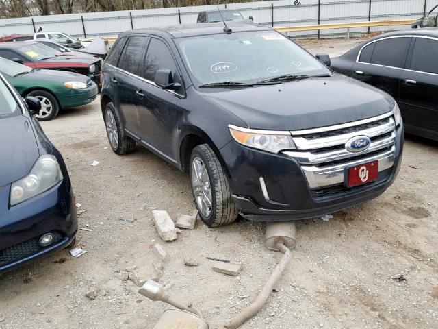 2FMDK4KC6BBA15996 - 2011 FORD EDGE LIMIT BLACK photo 1