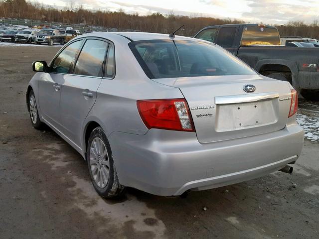 JF1GE61698H504104 - 2008 SUBARU IMPREZA 2. SILVER photo 3