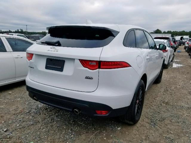 SADCS2FX7JA280037 - 2018 JAGUAR F-PACE WHITE photo 4