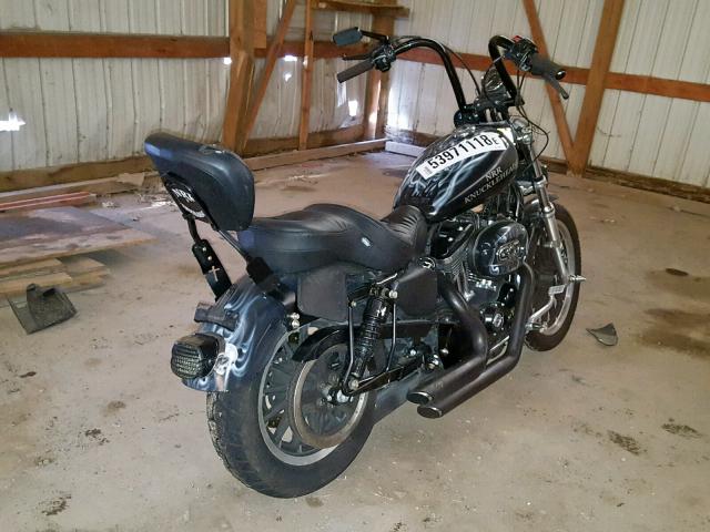 1HD1CX3167K412493 - 2007 HARLEY-DAVIDSON XL1200 L BLACK photo 4