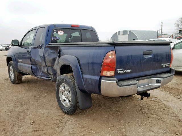 5TETU62NX7Z362263 - 2007 TOYOTA TACOMA PRE BLUE photo 3