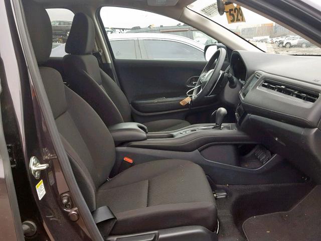 3CZRU6H50GM756086 - 2016 HONDA HR-V EX GRAY photo 5