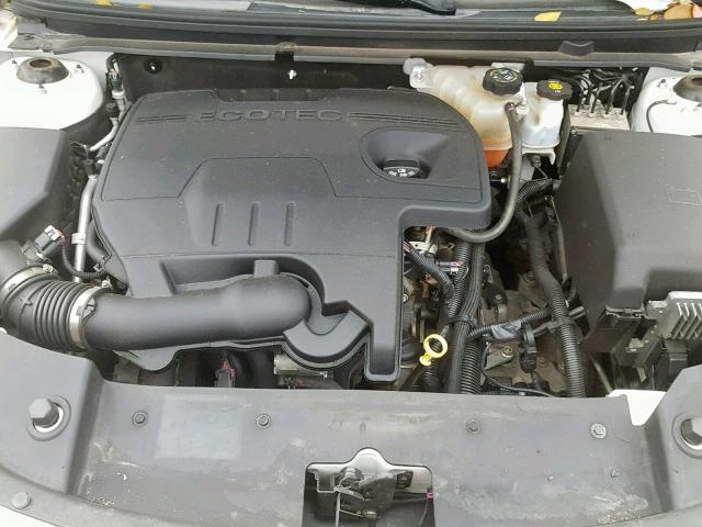 1G1ZC5E09AF236674 - 2010 CHEVROLET MALIBU 1LT WHITE photo 7