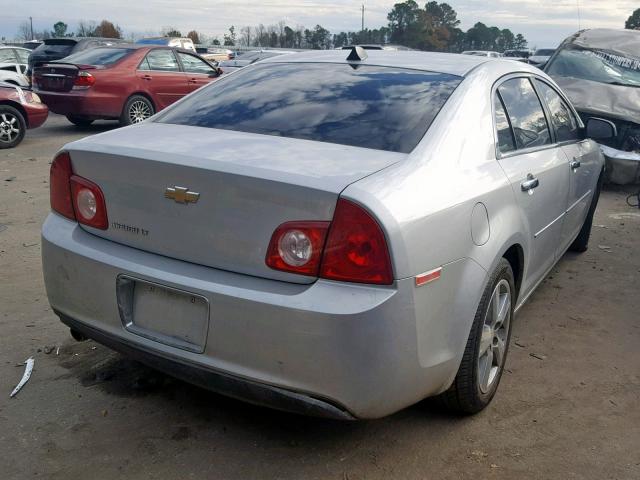 1G1ZD5EU1CF267582 - 2012 CHEVROLET MALIBU 2LT GRAY photo 4