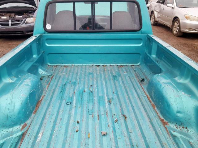 1FTCR10U4PPA60232 - 1993 FORD RANGER TEAL photo 6