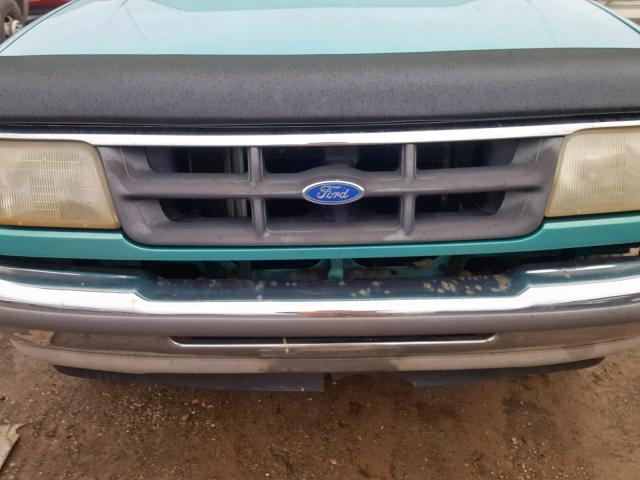 1FTCR10U4PPA60232 - 1993 FORD RANGER TEAL photo 9