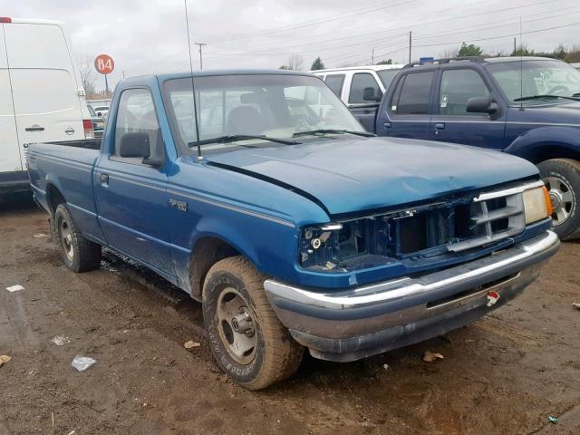 1FTCR10A5RUB93088 - 1994 FORD RANGER BLUE photo 1