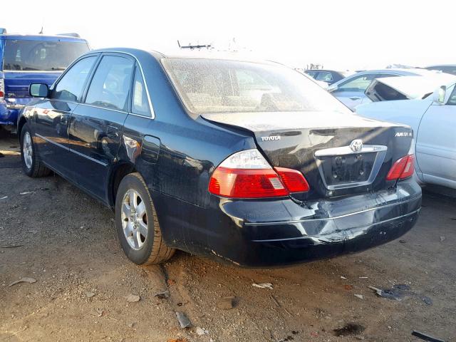 4T1BF28B93U330835 - 2003 TOYOTA AVALON XL BLACK photo 3