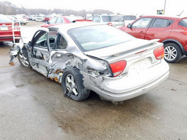 1G3NL12E94C116796 - 2004 OLDSMOBILE ALERO GL SILVER photo 3