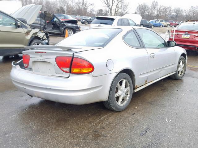 1G3NL12E94C116796 - 2004 OLDSMOBILE ALERO GL SILVER photo 4