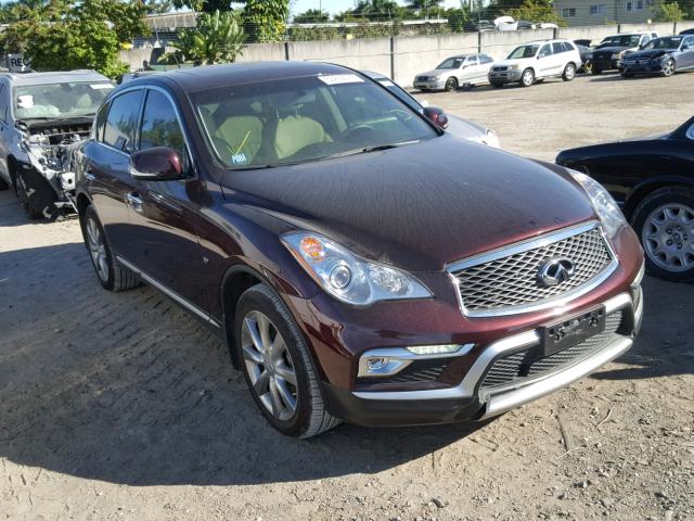 JN1BJ0RP5HM380269 - 2017 INFINITI QX50 BURGUNDY photo 1