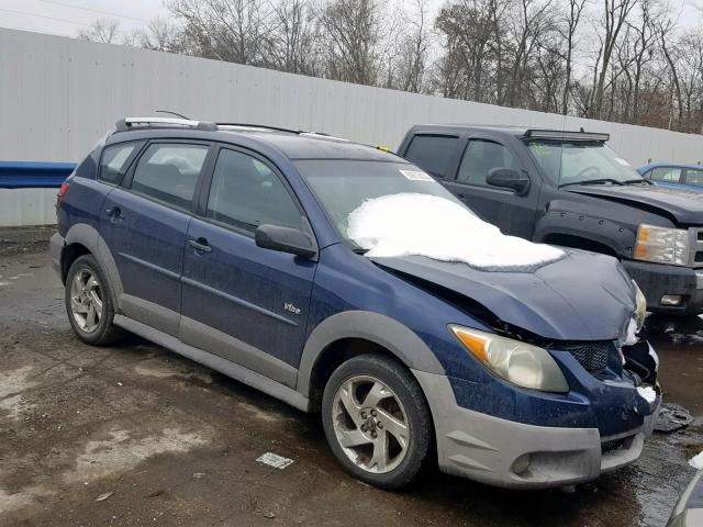 5Y2SL62824Z456377 - 2004 PONTIAC VIBE BLUE photo 1