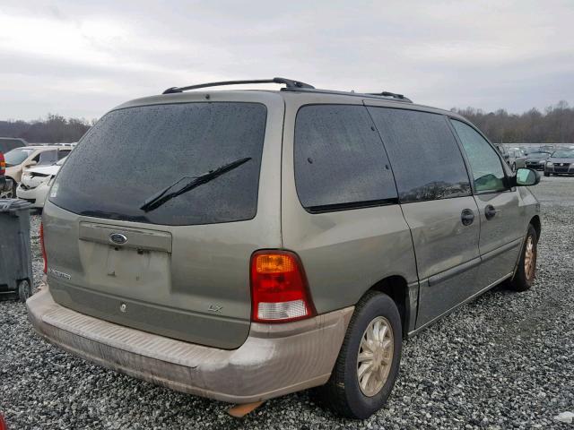 2FMZA514XXBB53010 - 1999 FORD WINDSTAR L GREEN photo 4