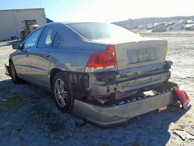 YV1RS592462513827 - 2006 VOLVO S60 2.5T BLUE photo 3