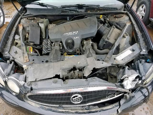 2G4WC562851321203 - 2005 BUICK LACROSSE C BLACK photo 7