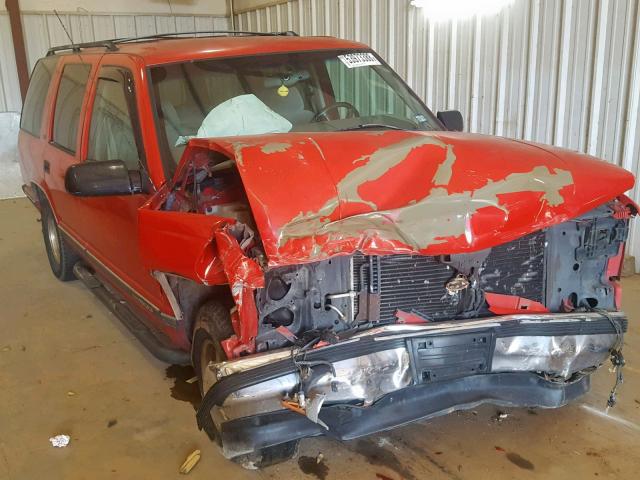 1GKEC13R0XJ724468 - 1999 GMC YUKON RED photo 1