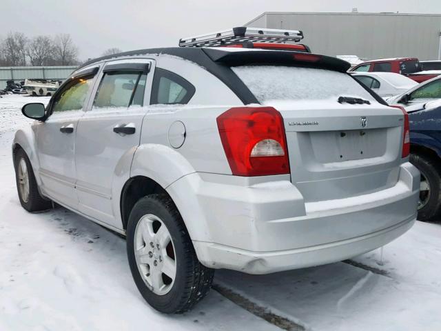 1B3HB48B58D755175 - 2008 DODGE CALIBER SX GRAY photo 3